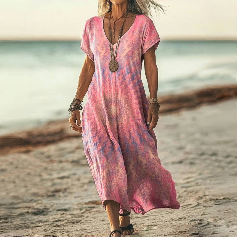 Vestido degradado vintage
