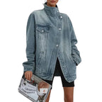 CLEO | Chaqueta Urbana con Botones - Estilo Moderno y Cómoda