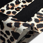 Vestido vintage con estampado de leopardo