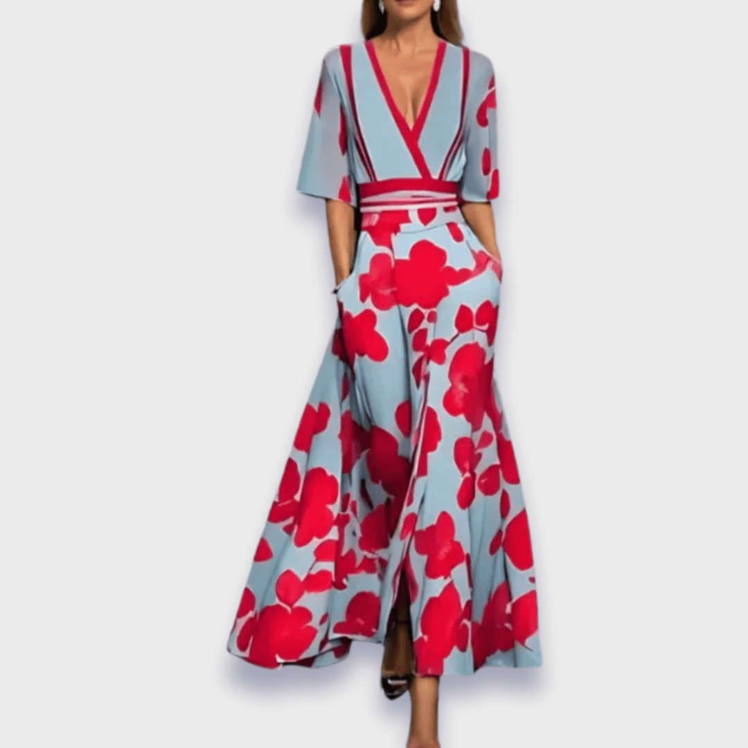 Leona | Vestido elegante de flores