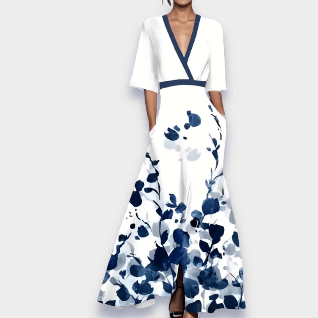 Leona | Vestido elegante de flores