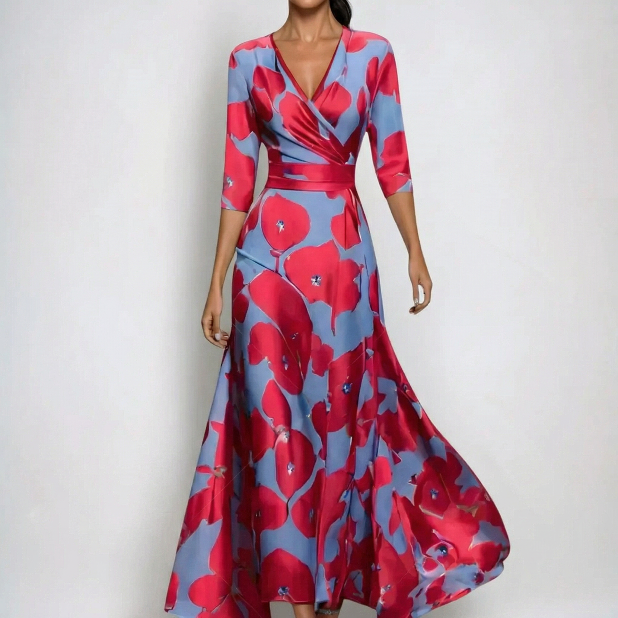 Leona | Vestido elegante de flores