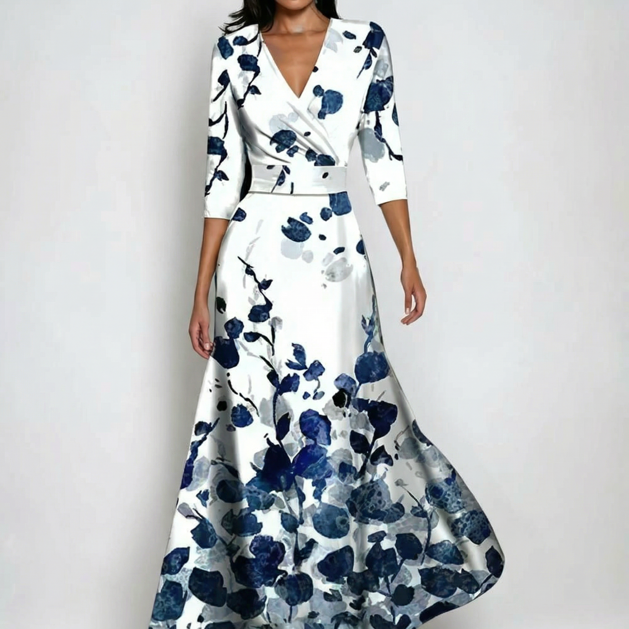 Leona | Vestido elegante de flores