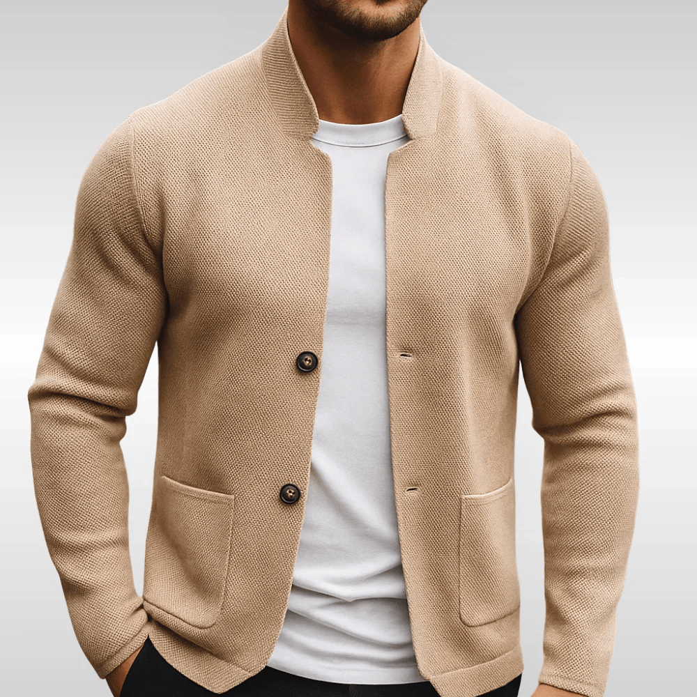 ÉLINÉA PARIS | Cárdigan Masculino de Estilo Moderno
